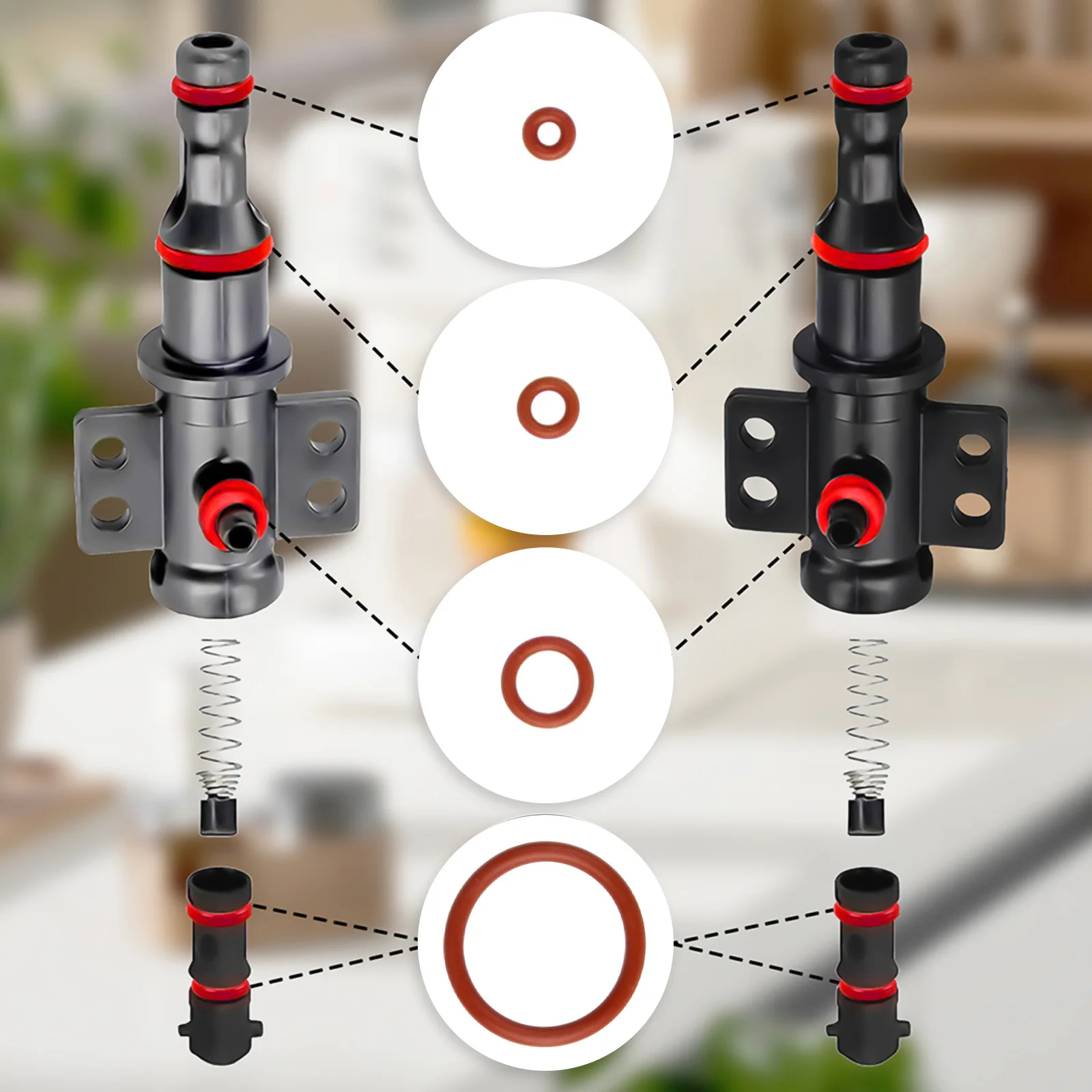 Kitchen Appliances Outlet - Joint torique 30 pièces/ensemble pour Machine