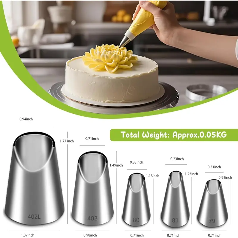 Ensemble de 5 embouts de pâtis - Kitchen Appliances Brand avis et prix