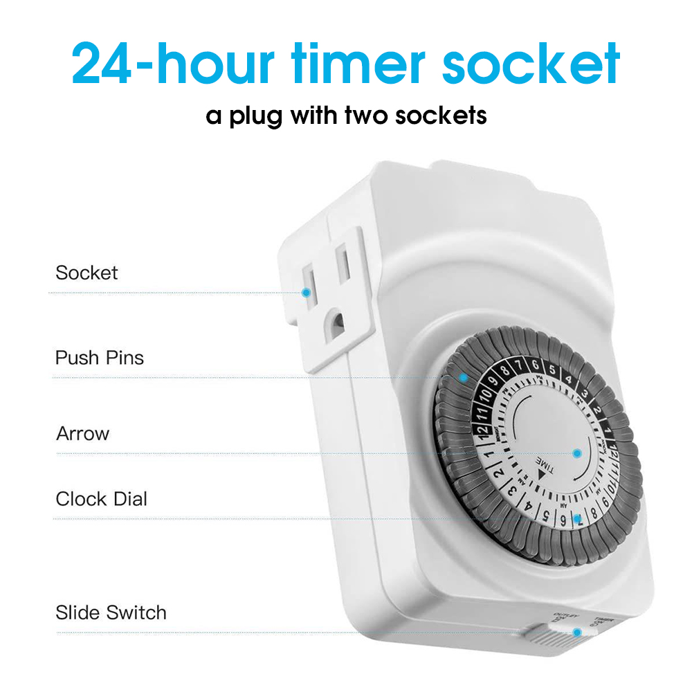 Minuteur mécanique 24 heures c - Kitchen Appliances Outlet avis et prix